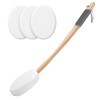 QUINTRA Back Feet Lotion Applicator, 3 Interchangeable Pads with 1