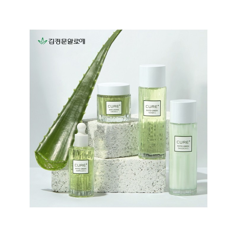 (1+1) Kim Jung-moon Aloe Cure Phyto Green Emulsion S 130ml