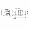 Air Blower, Inline Marine Bilge Air Blower, 3 Inch 130CFM