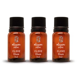OLEUM VITAE 3x2 Aceite Esencial De Clavo 100% Puro 15ml. Oleum Vitae.