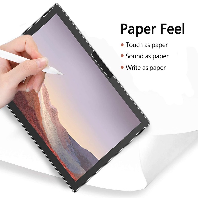 [2 Pack] Megoo Matte Screen Protector for Surface pro 7