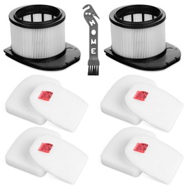 UZ565H Filters Replacement for Shark Vacuum Cordless Duoclean Stratos Cleaner IZ862H IZ562H UZ865H IZ540H IZ840H IZ800, 2 HEPA and 4 Felt & 4 Foam Filters Replace Part XPSMFIZ700 & XFFKIZ70