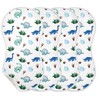 vvfelixl Baby Burp Cloths Palm Tree and Dinosaur Baby Newborn