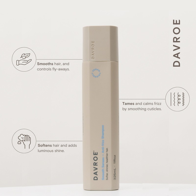 Davroe Smooth Senses Anti-Frizz Shampoo 325ml