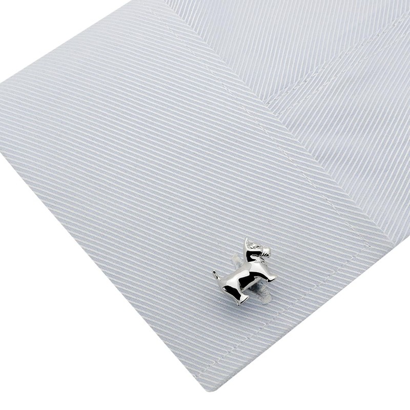 カフス専門店 CUFF スコティッシュテリア カフス カフスボタン n00160