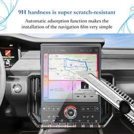 SKTU for 2024 GMC Acadia Screen Protector 15 Inch for 2024+ GMC Acadia (Elevation/AT4/Denali) 15-Inch Infotainment Touchscreen [Ultra HD, Anti Glare& Scratch] GMC Acadia 2024 Accessories