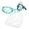 2Pack Adult Non-Rebreather Oxygen Mask with Reservoir Bag - Size