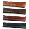 Endmark Pencil Case, Leather, Stylish, Slim, Pencil Case, Made in