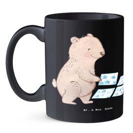 Mr. & Mrs. Panda Tasse Fliesenleger: Wir bringen Ordnung ins Chaos, eine Fliese nach der anderen! - Geschenk, Kaffeetassen, Teebecher, Berufsalltag,
