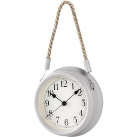 Technoline Lifestyle WT 7130 Decorative Wall Clock Nostalgia Maritime with Cord Grey 22 cm