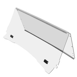 HECASA Windshield Compatible with 1994-2014 EZGO TXT & Medalist Gas or Electric Golf Cart Flip Windscreen