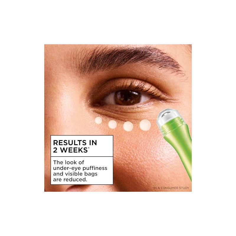 Garnier Skin Renew Anti-Puff Eye Roller, 0.5 Oz