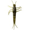 Savage Gear SOFT LURE 3D PVC MAYFLY - 5CM - PACK OF 8 - By 8, green, 02, 5