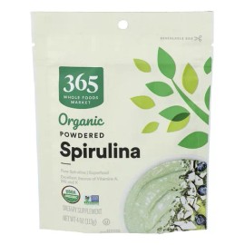 365 By Whole Foods Market Polvo Orgánico De Espirulina 113g                                                                                           