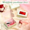 Zonon 30 Pcs Soap Boxes for Homemade Packaging, Mini Kraft