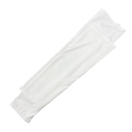 Aiming Flow (NCK007) Arm Cover, Men's, 6 Colors, UV Protection, Cooling Feel, Arm Sleeve, Arm Cover, Sweat Absorbent, Quick Drying, Sports, Sunscreen Cover, UV Protection, white