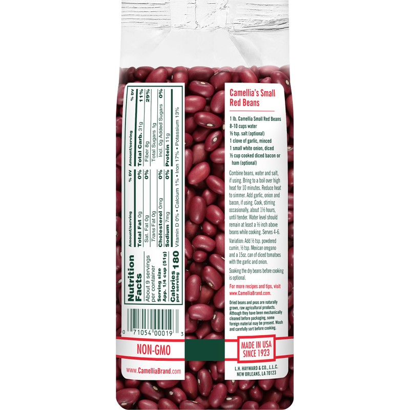 Camellia Brand Dried Small Red Beans – Premium Dried Beans,