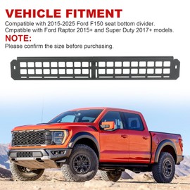 BUSIDN Under Seat Storage Molle Panel Compatible with 2015-2025 Ford F150 / Raptor, 2017-2025 Super Duty, Under Seat Organizers Molle Panel