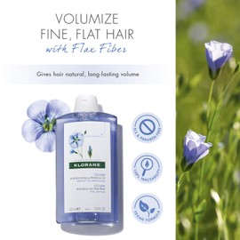 KLORANE Shampoo with Flax Fiber, 400 ml