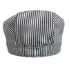 Broner Hickory Striped Railroad Cap. Size Medium
