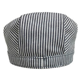 Broner Hickory Striped Railroad Cap. Size Medium