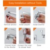 Generic Basin Handheld Shower Set, Sink Hose Faucet Sprayer Attachment,
