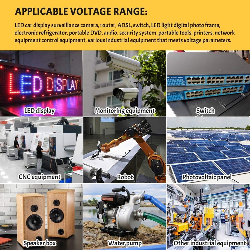 Voltage Converter 24 V to 12 V 20 A, DC