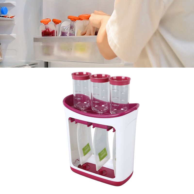 Squeeze Pouch Filling Station for Semi Solid Food Safe Baby
