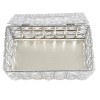 Crystal Rectangle Tissue Box Napkin Holder Rhinestone Tissue Storage Case
