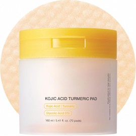 Pads Tonificantes de Ácido Kójico y Cúrcuma, Niacinamida y Ácido Glicólico