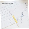 Pack of 100 Binder Segmented Spines of Notebook Notebook Clip