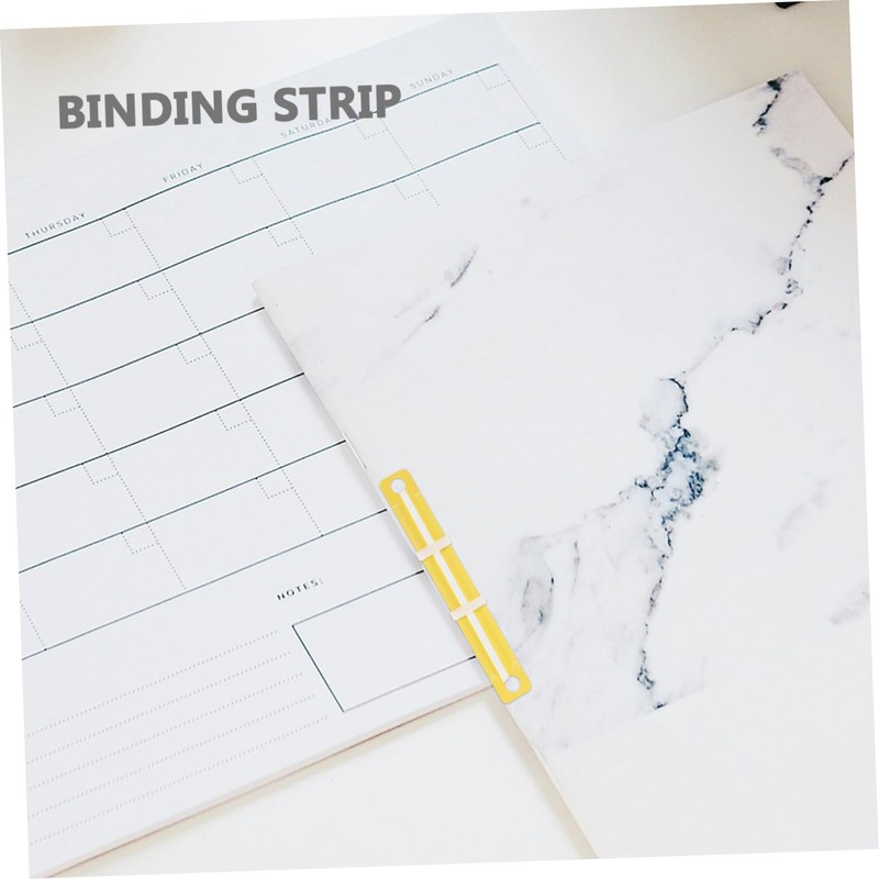 Pack of 100 Binder Segmented Spines of Notebook Notebook Clip