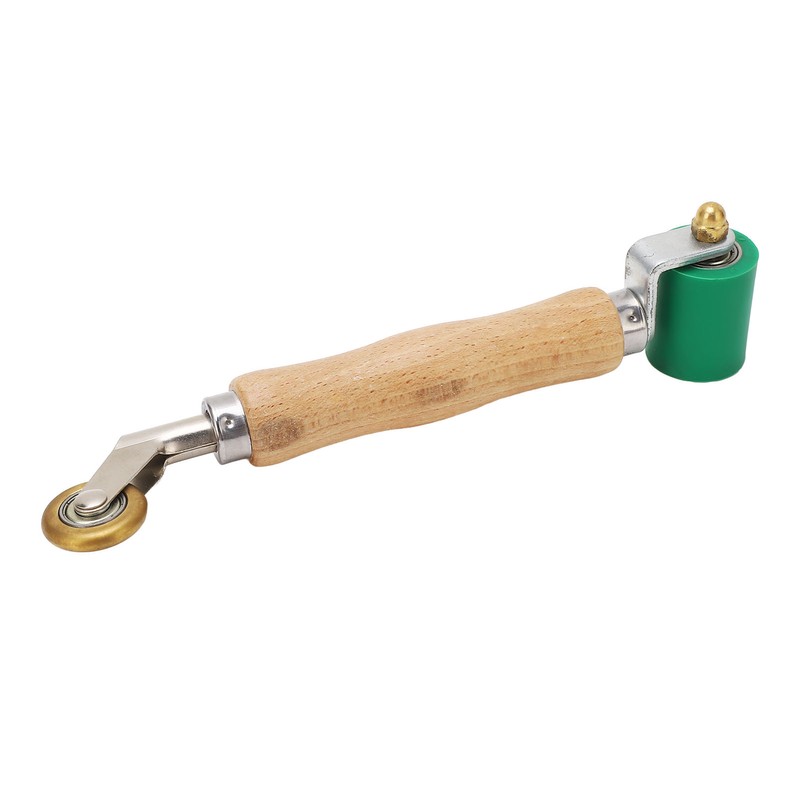 Double End Seam Roller High Temperature Resistant Silicone Wheel Brass