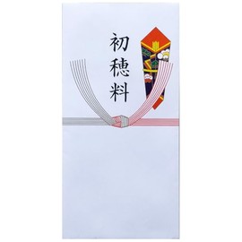 Universal Special Celebration Bag, Hatsuho-ryo, Red & White, Knot Cut, One-Touch Glue Included (3 Pieces) << Koyodo Hiroshirodo Original >>