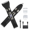 Hatteker 3 in 1 Multifunctional Dual - Head Body Hair