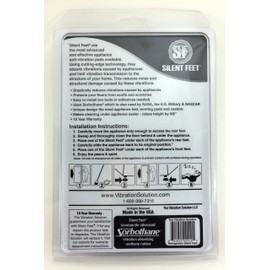 Silent Feet - Anti-Vibration Pads for Refrigerators and Freezers