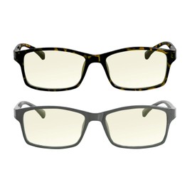 TruVision Readers Computer Reading Glasses 9601-2-GRAY-TORTOISE-175