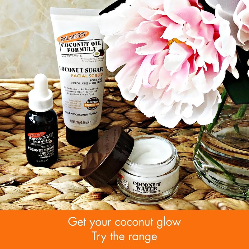 Palmer's Coconut Oil Formula Exfoliante Facial con Azúcar de Coco,