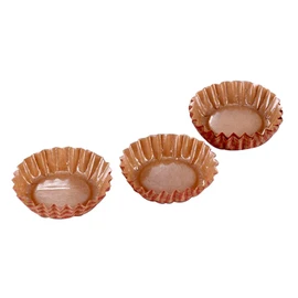 Pearl Metal D-1930 Bake Rich, Paper, Laminated, Madeleine Baking Mold, 3.0 inches (7.5 cm), Pack of 10
