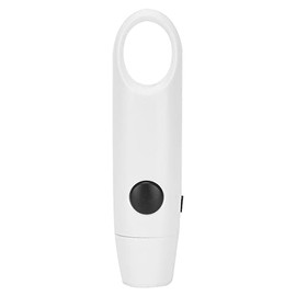 Fdit Silbato Electrónico, Silbato de Entrenamiento con 3 Modos de Sonido Ajustables y Cordón para Cuello para Árbitros, Entrenadores, Socorristas, Viajeros (Blanco)