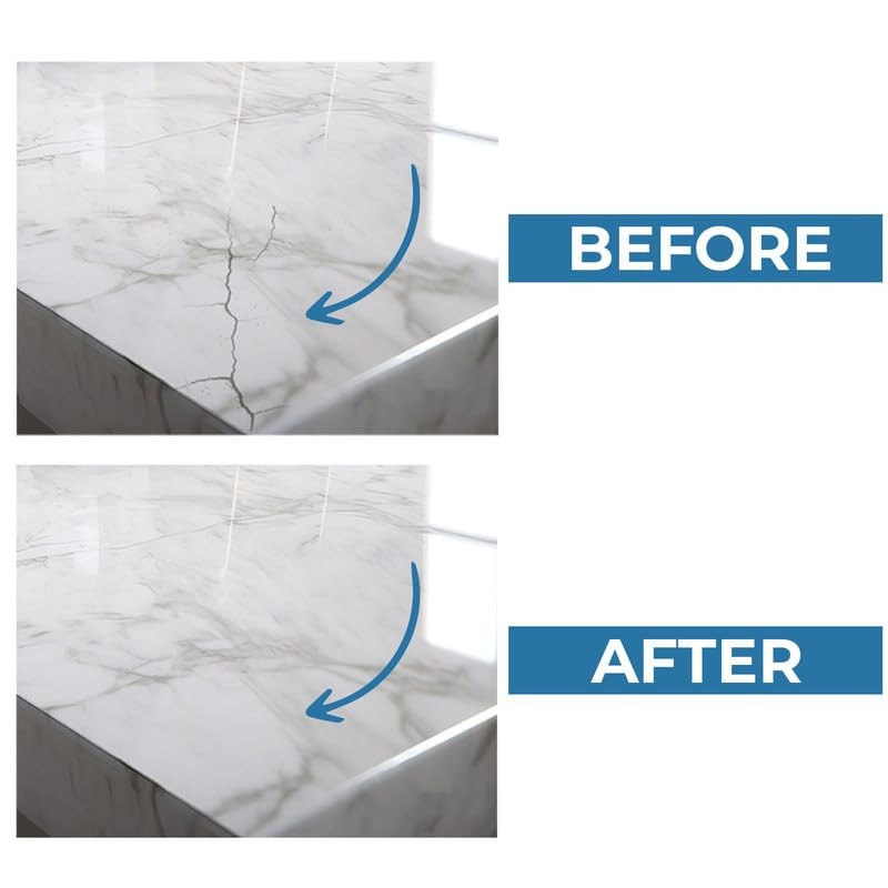 Quartz Countertop Repair Kit (6 Pcs Set), Marble and Granite
