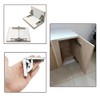 4 x Folding Shelf Hinge, Hidden Bracket for Folding Hinge,
