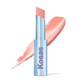 Kosas Wet Stick Moisturizing Shiny Sheer Lipstick with Ceramides, Hyaluronic acid, Peptides and Mango Butter - Soothes, Softens, and Moisturizes Lips – Skinny Dip