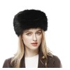 Folove Women's Fur Hat, Fluffy, Volume, Fluffy, Warm, Cold Protection,