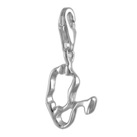 Melina Damen-Charm Anhänger Arzt Stethoskop 925 Sterling Silber 1801028