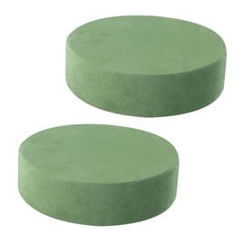 Dewocke Set of 2 Flower Foam Cylinder Set, Flower Mass for Creative Flower Arrangements, Sponge for DIY Flowers, Weddings, Gifts - Extends Flower Freshness