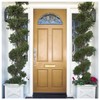 "Nuk3y Solid Brass Mail Slot with Double Flap and Sleeve