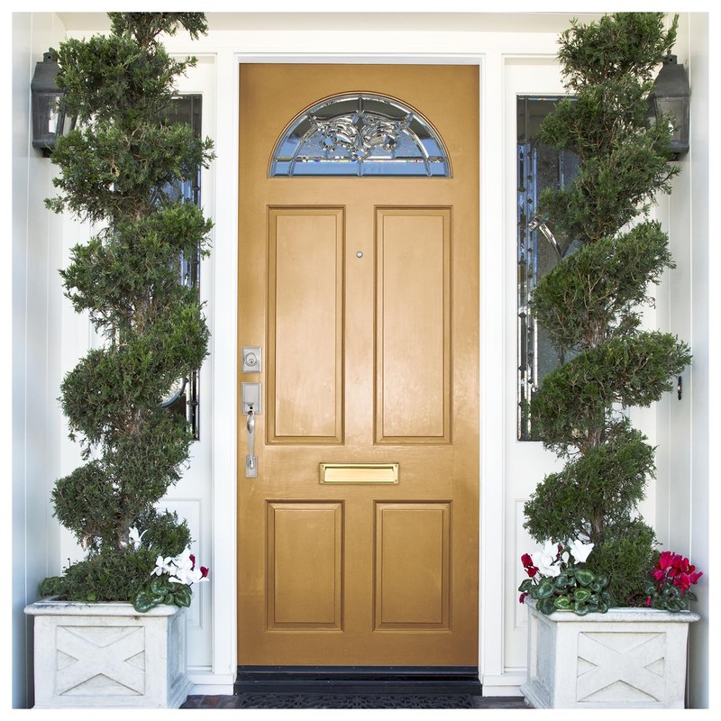 "Nuk3y Solid Brass Mail Slot with Double Flap and Sleeve