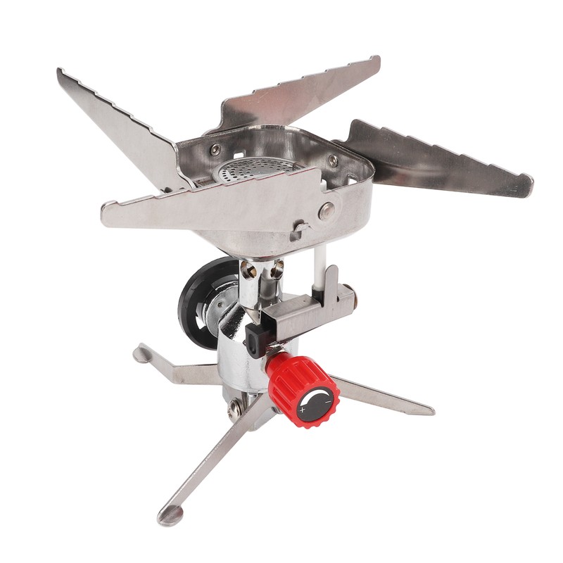 Folding Pocket Stove Camping Emergency Gas Stove Ultralight for Outdoor