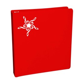 Treble Clef Star Sticker Decal Notebook Car Laptop 5.5" (White)